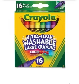 Crayola Ultra Clean Washable Crayons 16 Pieces