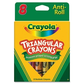 Crayola Triangular Crayons 8 Pieces