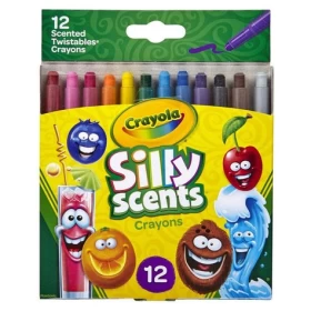 12 Crayola Silly Scents Twistable Crayons