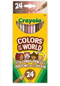 Crayola Colors of the World Colored Pencils 24 Pieces