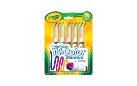 Crayola Washable Tri-color Markers 5 Pieces