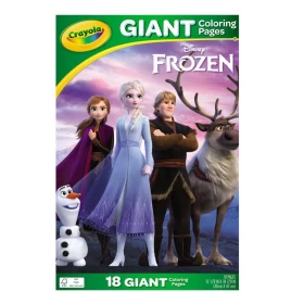 Crayola Frozen Giant Coloring Book (18 Pages)