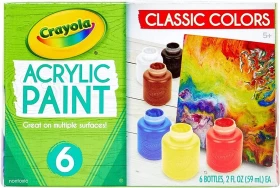 Crayola Acrylic Color Range, Multicolor