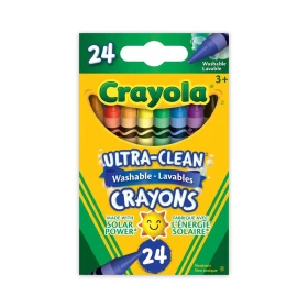 Crayola Ultra Clean Washable Crayons 24 Pieces