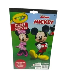 Crayola Mickey Mouse Coloring And Sticker Activity Pad