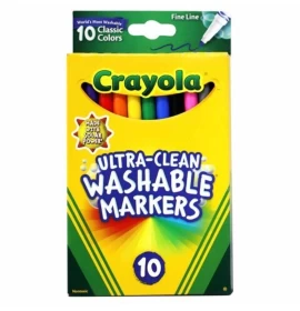 Crayola Ultra Clean Washable Markers 10 Pieces